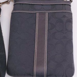 Black Coach Crossbody Purse